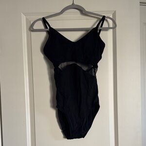 Elegant Black Leotard
